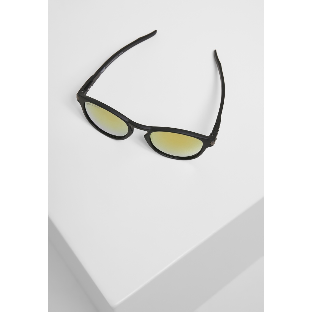 Urban Classics - 106 Sunglasses UC black/orange one size Des lunettes de soleil - Noir/Orange